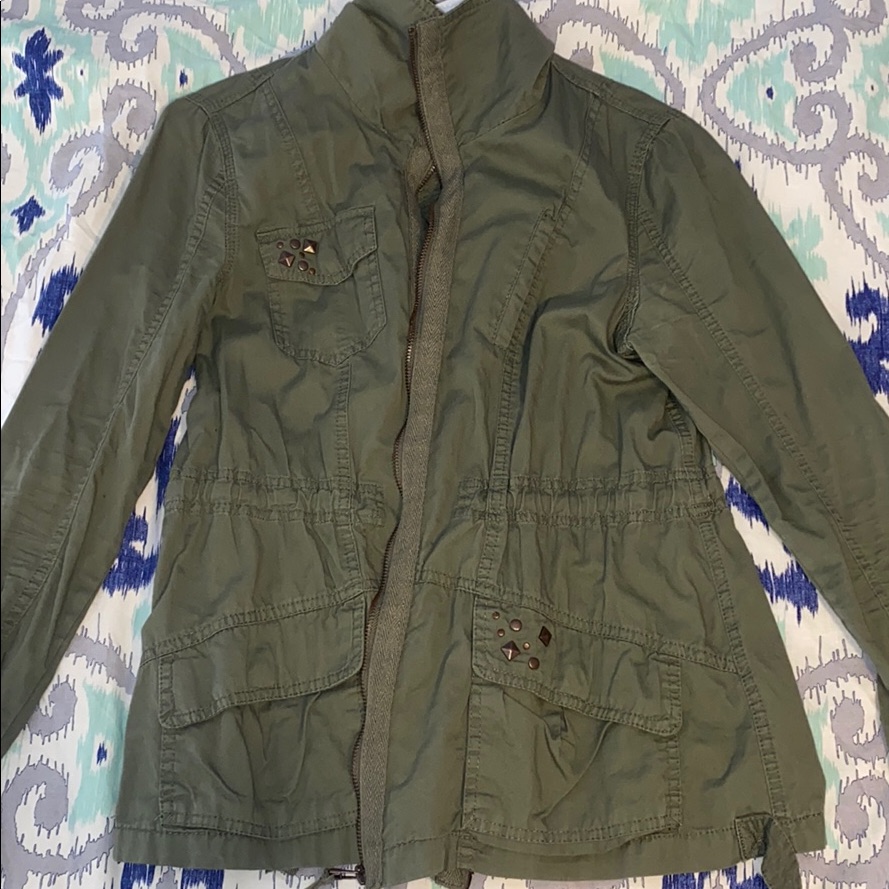 Olive Light Spring Jacket